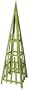 Arboria Irish Moss 81-Inch Pyramid Trellis
