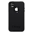Otterbox Commuter Series Hybrid Case for iPhone 4 & 4S  - Retail Packaging - Black