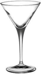 Bormioli Rocco Ypsilon Stemware Martini Cordial Glasses, Set of 6