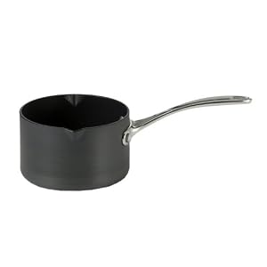 Calphalon Commercial Nonstick 3 4-Quart Mini Sauce Pan with Pour Spout by Calphalon