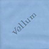 ADP 8.5 x 11 - BLUEBERRY Vellum Single Sheet