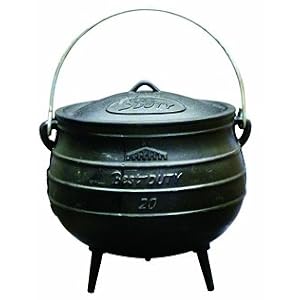 Cast Iron Potjie Pot Size 20