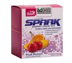 Amazon.com: AdvoCare Spark Energy Mix: Vitamin &amp; Amino Acid Supplement (Fruit Punch) 14 Pouches ...