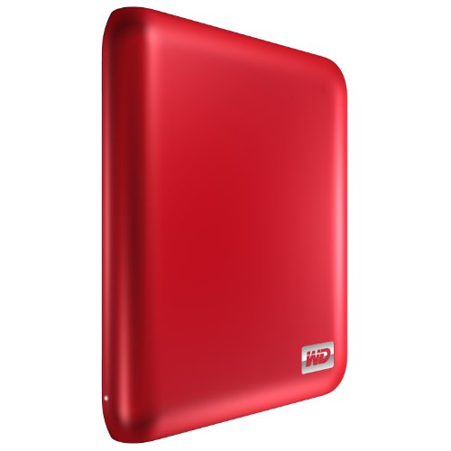 Western Digital My Passport Essential SE 1 TB USB 3.0/2.0 Ultra Portable External Hard Drive (Metallic Red)