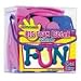 Pink/Blue Large Foam Letter Stickers, 4