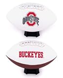 Ohio State Buckeyes Full Size Embroidered Football