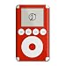 Solid Red Design iPod 3G Protective Decal Skin Sticker