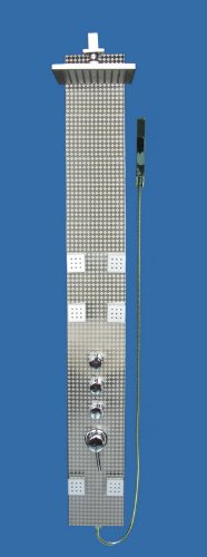 Akdy Stainless Steel Shower Panel Az8801b Rain Style Massage System. THIS ITEM IS NOT AVAILABLE FOR SHIPPING TO AK, HI, PR, OR INTERNATIONAL.