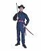 Adult Union Officer Costume - Sword, scabbard, hat and shoes not included.