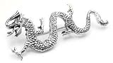 New Sterling Silver Oriental Chinese Dragon Pin Brooch - B0002VRT4M