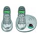 Electronics : BT Studio 1500 DECT Cordless Phone with Answering Machine - Twin Pack - Metallic Silver
