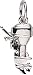 Jewelry : Outboard Motor Charm by Rembrandt Charms