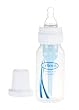 Dr. Brown's BPA Free Polypropylene Natural Flow Standard Neck Bottle, 4 oz - 3-Pack