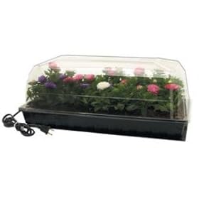 Hot House w/ Heat Mat, tray, 72 cell pack, 6" dome