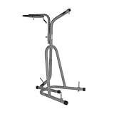 TKO Deluxe Heavy Bag Stand with Adjustable Speed Bag Platform