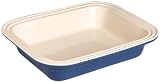 Le Creuset Stoneware 10.75 x 8.5 Inch Deep Dish Baker, Blue