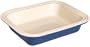 Le Creuset Stoneware 10.75 x 8.5 Inch Deep Dish Baker, Blue