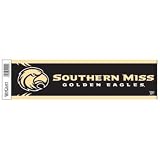 Southern Miss Golden Eagles Official Logo Bumper Sticker 