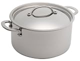 KitchenAid Five-Ply Stainless-Steel Clad 8-Quart Stockpot with Lid
