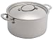 KitchenAid Five-Ply Stainless-Steel Clad 8-Quart Stockpot with Lid