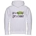 get a real dog! Get a boxer Adult Zippered Hooded (Hoody Hoodie) Sweatshirt Fleece Jacket (Various Colors Avail)