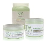 Spa Organics Massage Cream Lemongrass & Green Tea 60oz