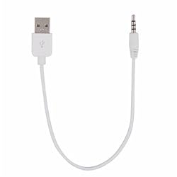 Premium White USB Data / Charging Adapter Adaptor for Apple 2nd Generation Shuffle