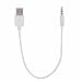 Premium White USB Data / Charging Adapter Adaptor for Apple 2nd Generation Shuffle