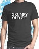 Grumpy Old Git Funny Mens Slogan T-shirt by Dead Fresh
