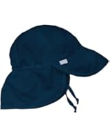 i play. Unisex Baby Solid Flap Sun Protection Hat UPF 50+