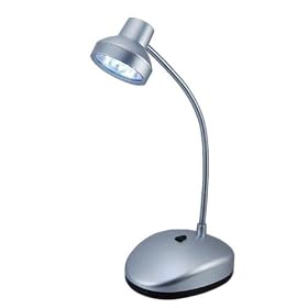 Super-Bright 14 LED Flex-Neck Table and Reading Lamp - Cordless by SE