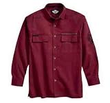Harley Davidson Men's Long Sleeve Bedford Corduroy Shirt-LIMITED EDITION. 100% cotton. 96077-09VM