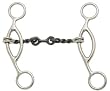 Kelly Silver Star Sweet Iron Gag Dogbone Snaffle