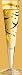 Champagne Glass, Champus, Starlight, Designer Gold and Silver Champagne Flute w/ Napkin in Gift Box