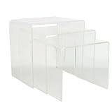 Review design  / Coffee table set acrylique clear