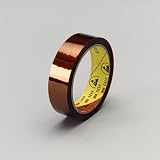 3M Low Static Polyimide Tape, 5419, 1/2 X 36 Yards, 2.7 MIL