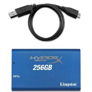 NEW 256GB HyperX Max External USB (Hard Drives & SSD)