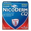 NicoDerm CQ STEP 3 - 2 Week Kit - 14 Clear 7 mg Nicotine Patches