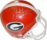 DJ Shockley Autographed/Hand Signed Georgia Bulldogs Replica Mini Helmet