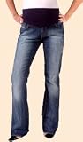 mavi mid belly 5 pocket boot cut maternity jean