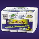 MARCAL / MRC6024 / Grab `N Go Bathroom Tissue Roll, 165 Sheets, Four Rolls per Pack / Sold as 1 CT