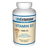 Life Extension - Vitamin D3, 1000, 250 capsules