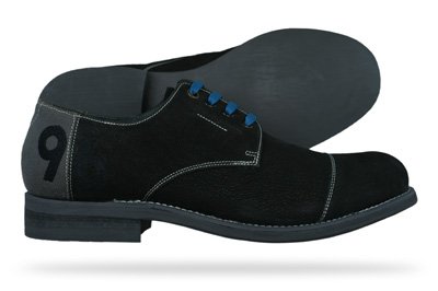 New G Star Raw Fabian Derby Mens Shoes - Black