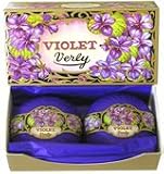 Verly Violet Soap (Box of 2) 5.2 oz ea bar
