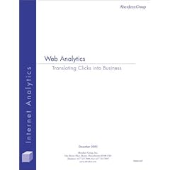 Web Analytics : Translating Clicks into Business~Buyer's Guide