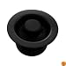 Joneca CSFS-BK-93 Mr. Scrappy Custom Sink Flange and Stopper Set, Black