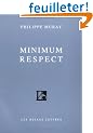 Minimum respect