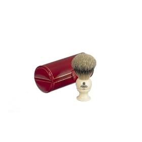 Kent Travel Pure Badger Silver Tip Bristle Shaving Brush Small