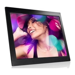 Click to buy NIX N' EASY X15A 15 Inch Hi Resolution Digital Picture Frame, 1GB Internal Memory, Remote Control, Photo, Video, Music, Split Screen Option from Amazon!