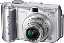 Canon PowerShot A630 8MP Digital Camera with 4x Optical Zoom
